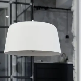 Loevschall - Hanglamp - Noir Ø440 Pendant - White version