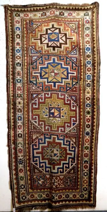 Kazak, Moghan - Tapijt - 250 cm - 112 cm