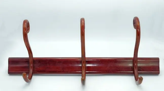 Art Nouveau houten kapstok Fischel