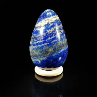 Schitterende Lapis Lazuli Ei - 6.7×4.2×4.2 cm - 180 g