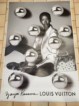 Louis Vuitton - Affiche Yayoi Kusama - 2023