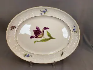 Meissen - 1 ovale kom/bord Meissen (1) - Modern - Porselein