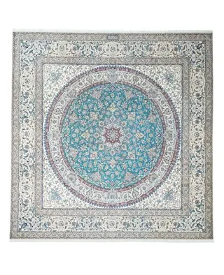 Nain Habibian 6 La - Zeer fijn vloerkleed met veel zijde -