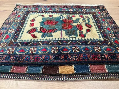 Afshari Tasche - Tapijt - 78 cm - 68 cm