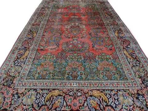 Zijden Kaschmir - Cleaned Carpet - 160 cm - 91 cm