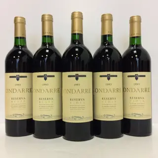 1993 Bodegas Ondarre - Rioja Reserva - 5 Flessen (0.75
