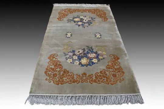 Silk flower - Vloerkleed - 134 cm - 94 cm