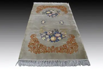 Silk flower - Vloerkleed - 134 cm - 94 cm