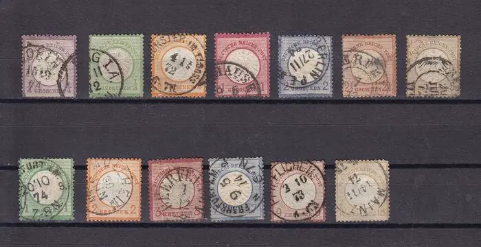 Duitse Rijk 1872 - Selection of “Breast Shields”