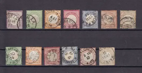 Duitse Rijk 1872 - Selection of “Breast Shields”