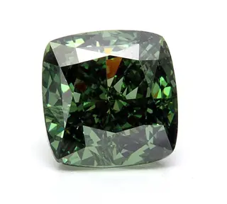 1 pcs Diamant - 1.30 ct - Cushion - Color Enhanced -