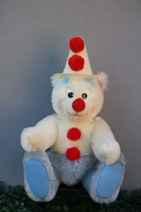 Steiff - gelimiteerde editie - EAN 037528 - Teddybeer Clown