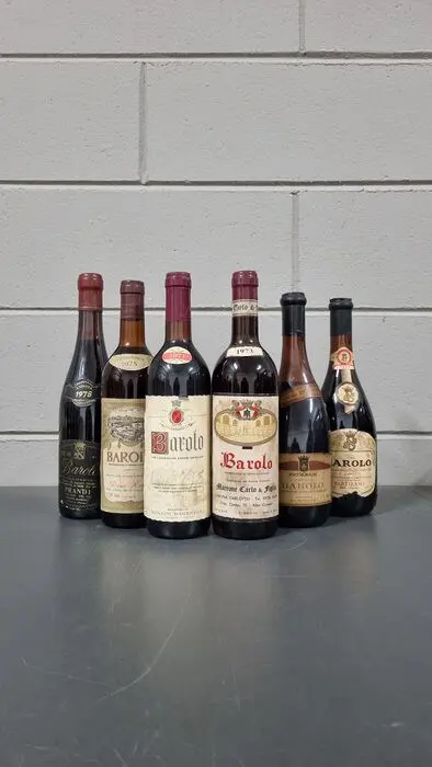 1971 Rabezzana, 1973 Marrone, 1975 Penna, 1977 Rocca
