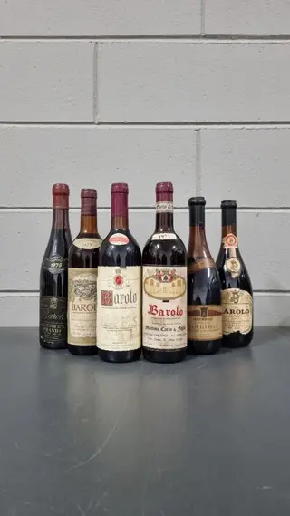 1971 Rabezzana, 1973 Marrone, 1975 Penna, 1977 Rocca