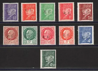 Frankrijk 1944 - Liberation of Bordeaux type 1 from N° 1 to 11, mint**. Nice set