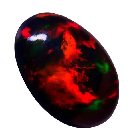 Grote A+ zwarte opaal cabochon 1,77 ct - 11.6×8.2×4.5 mm -