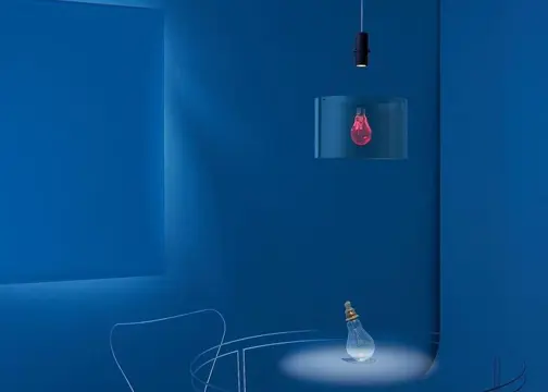 Ingo Maurer, ECKHARD KNUTH - Ingo Maurer - Hanglamp (1) -