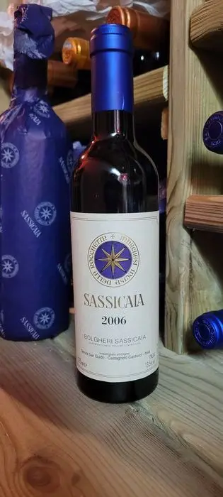 2006 Tenuta San Guido, Sassicaia - Super Tuscans - 1 Halve