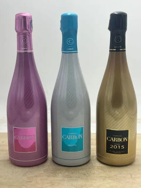Carbon: Rosé, Blanc de Blancs Millesimé 2015, white sec -