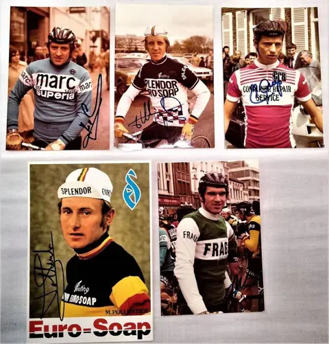 Wielrennen - Michel Pollentier-Jan Poelmans-Wim Myngheer-Ko