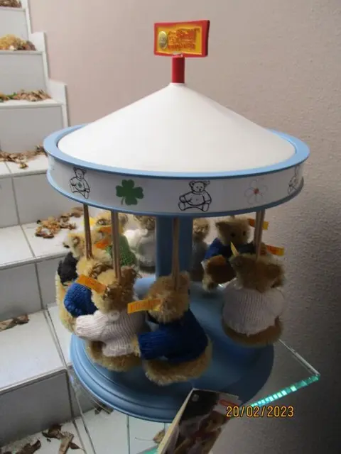 Steiff - Draaimolens met teddy - 1990-1999 - Duitsland