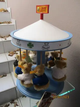 Steiff - Draaimolens met teddy - 1990-1999 - Duitsland