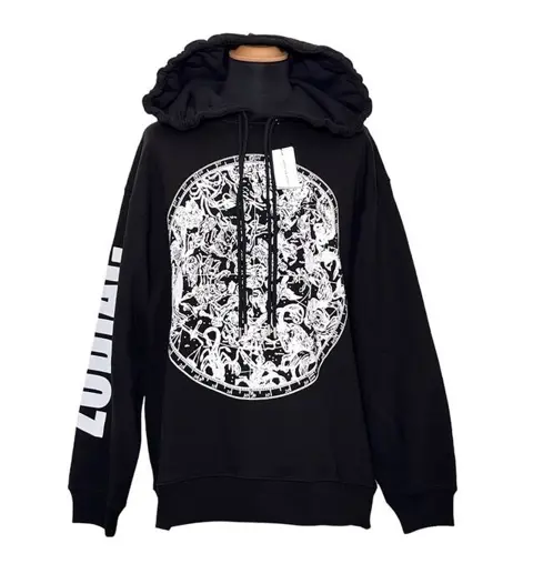 Dries Van Noten Sweater met capuchon, Sweatshirt