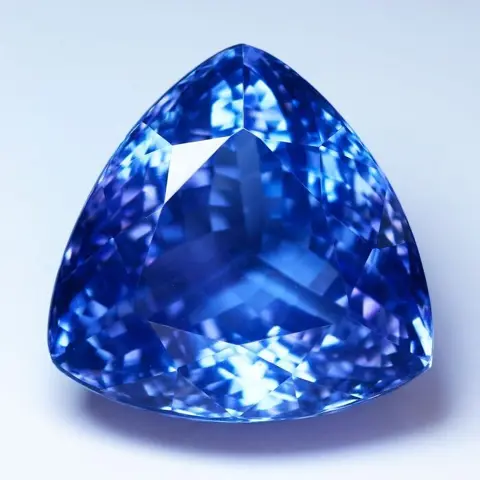 Violetachtig blauw Tanzaniet - 23.71 ct