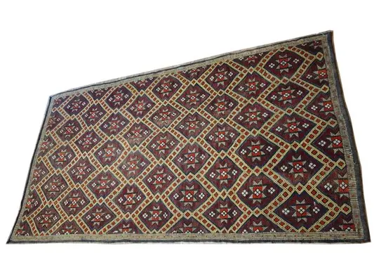 Vintage Anatolian Tribal Yörük Kilim - Vloerkleed - 294 cm