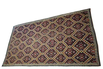Vintage Anatolian Tribal Yörük Kilim - Vloerkleed - 294 cm