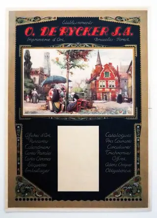 Florimond Van Acker - Imprimerie d'Art O. De Rycker -