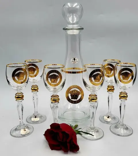 Fratelli Fumo - Drank service (7) - .999 (24 kt) goud