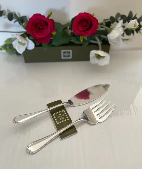 Christofle - Vis serveerbestek - Verzilverd - Spatour