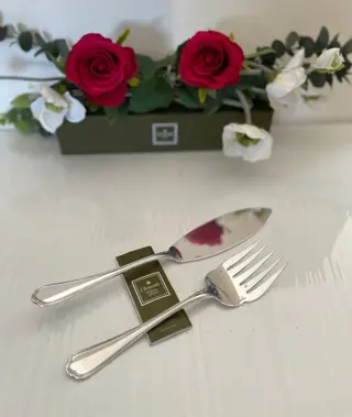 Christofle - Vis serveerbestek - Verzilverd - Spatour