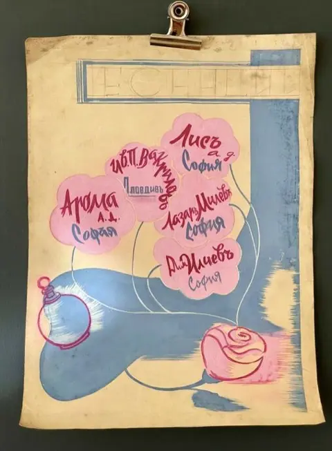 Anonymous - Original 1930's Advertising Hand Made Poster