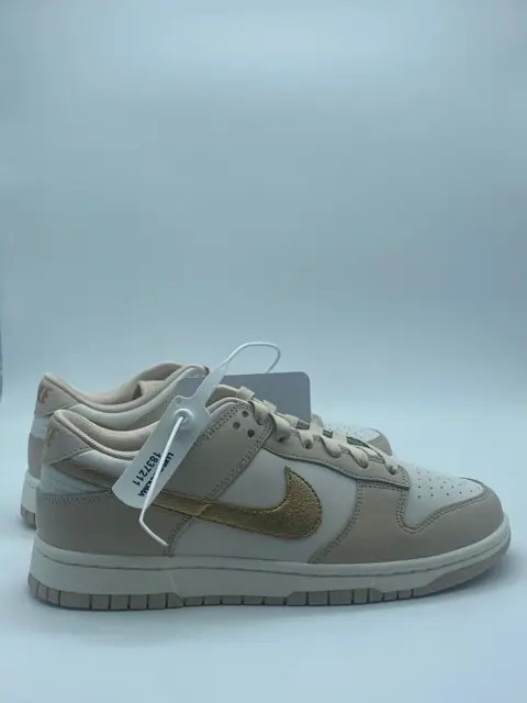 Nike - Nike Dunk Low Phantom Metallic Gold - Sneakers -