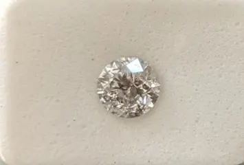 Diamant - 0.71 ct - Rond - F - P2, No Reserve Price
