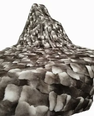 Artisan Furrier - Chinchilla Rex Bontjas, Decoratief
