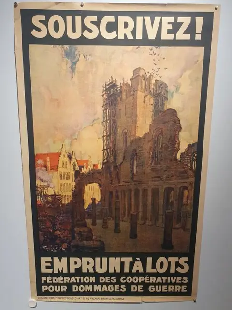 Fernand Toussaint - Ypres - WWI - Jaren 1920