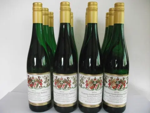 2021 Josef Reuscher Erben - Piesporter Goldtröpfchen - Spätlese Riesling Halbtrocken - Moezel Spätlese - 12 Flessen (0.75 liter)