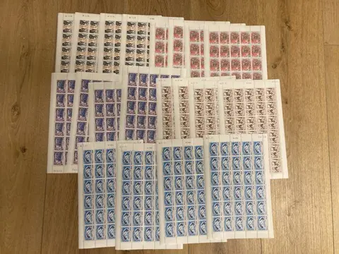 Monaco 1978 - Circus - high facial value - mint** - in sheets - n°1167 à 1171 x 120 exemplaires