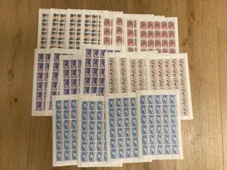 Monaco 1978 - Circus - high facial value - mint** - in sheets - n°1167 à 1171 x 120 exemplaires