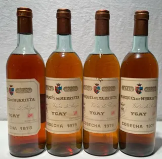 1973, 1975, 1976, 1977 Marqués de Murrieta, Ygay Blanco -