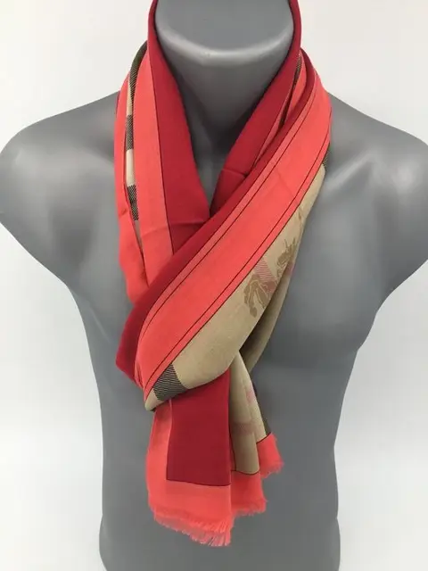 Burberry - ,Tartan 190/70 cm Corail - Sjaal
