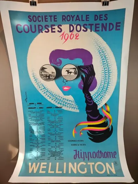 Willy Bosschem - Hippodroom Wellington Oostende - 1962