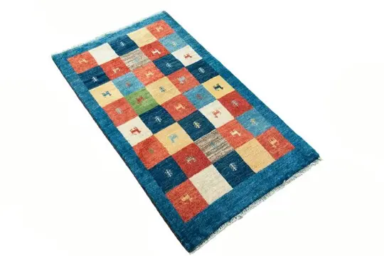 Gabbeh Loribaft - Tapijt - 132 cm - 77 cm