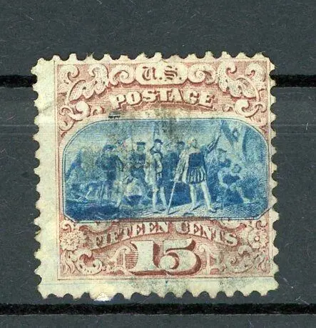 Verenigde Staten van Amerika 1869 - 15 cts brown red and blue, type II, quote: €600 - Yvert n°35a