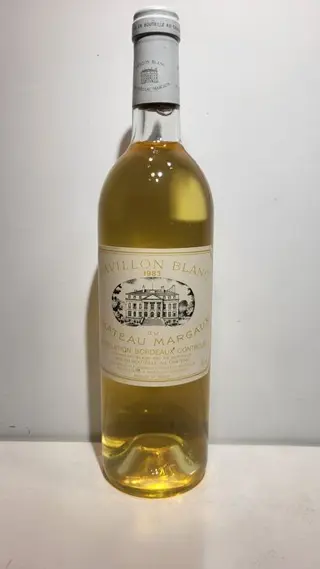 1983 Pavillon Blanc du Chateau Margaux - Bordeaux - 1 Fles (0,75 liter)