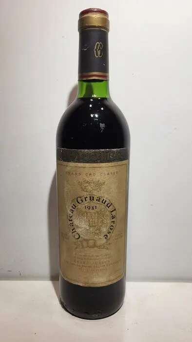 1981 Château Gruaud Larose - Saint-Julien 2ème Grand Cru Classé - 1 Fles (0,75 liter)