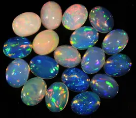 Cts 21.20 Top heldere Ethiopische opalen - 9×7×4 mm - 4.24